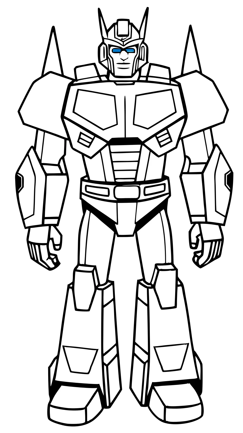 free printable transformers coloring pages